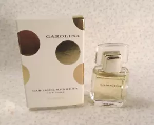 CAROLINA HERRERA CAROLINA EAU DE TOILETTE 0.13 fl oz MINI SPLASH NEW/BOXED - Picture 1 of 1
