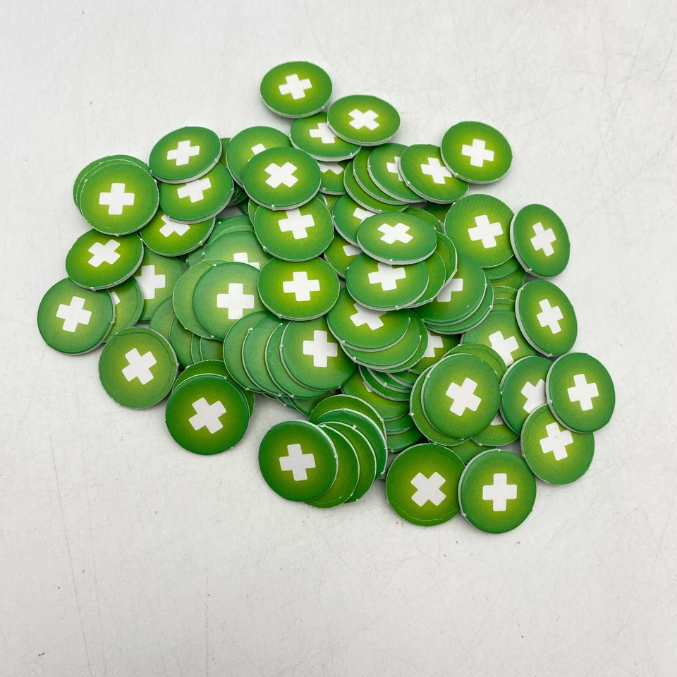 Fichas de cartón Monopoly Fortnite 110 Health Point 2019 piezas de repuesto piezas Foto 1 de 1