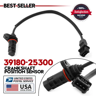 Genuine Crankshaft Position Sensor OEM 39180-25300 fits for KIA OPTIMA 2007-2016 - Imagem 1 de 4