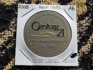 High Level Alberta Canada - $10 Trade Dollar - 2008 - Enamelled - Picture 1 of 2