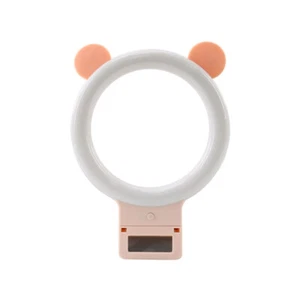 Selfie Ring Light Cell Phone Clip-on Fill Light LED Makeup Lamp Circle LED - Picture 1 of 8