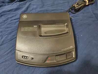 Rebobinadora de casete de video bidireccional General Electric GE Slimline VHS RW95200 ~ NUEVA EN CAJA Foto 1 de 3