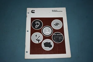 1981 Cummins Diesel Engine Troubleshooting Guide Service Repair Manual H NH V12 - Imagen 1 de 11