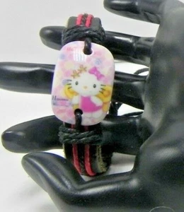 Braccialetto Regolabile Gatto Gatto Rosa Gatto Donna Ragazza - Foto 1 di 2