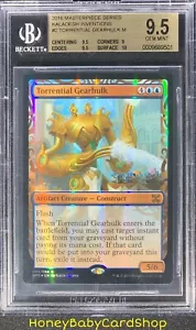 MTG Kaladesh Inventions 2016 Torrential Gearhulk BGS 9.5 GEM MINT Lottery Foil - Picture 1 of 6