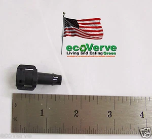 ADAPTADOR DE CONEXIÓN RÁPIDA HEMBRA 5/16" NEGRO para filtros en línea como Sawyer SP191 - Imagen 1 de 1