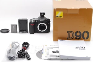 【 MINT w/BOX 】 Nikon D90 12.3MP DSLR Digital Camera Body w/ AS-15 From JAPAN - Picture 1 of 13
