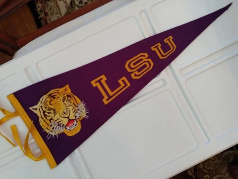 LSU Tigers Pennant, 8 x 23" Cover
