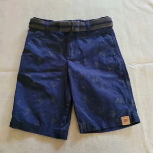 Urban Pipeline Boy's Shorts Flat Front Belt Skulls Anchors Walking Hiking - Picture 1 of 5
