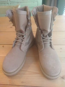 Stivali da combattimento Rocky Army marrone suola Vibram Goretex taglia 4W - Foto 1 di 12