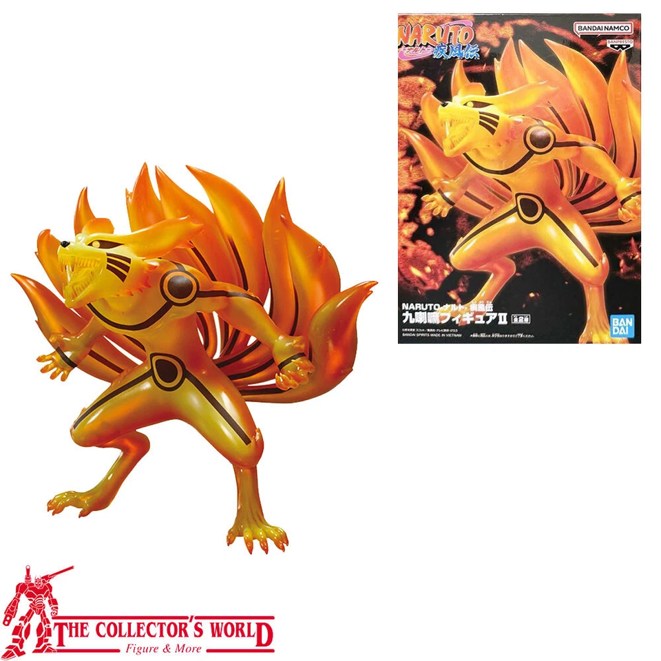 Banpresto Naruto Shippuden Kurama Figure II Vers A Originale Nuovo Giapponese - Immagine 1 di 1