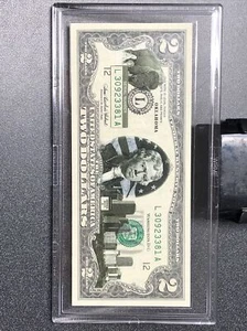 Billete de banco 2003 de la Reserva Federal de EE. UU. A/Estadidad de Oklahoma/colorido - Imagen 1 de 2