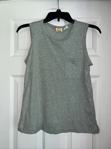 Woman’s C & C California Small Green Tank - Picture 1 of 11