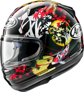 ARAI Signet-X Oriental-2 Helmet Black Red Street DOT ECE - Bild 1 von 2