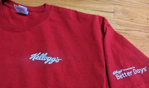 NUEVA Camiseta Grande Kellogg's Cereal Especial K Desayuno para Mejores Días - Imagen 1 de 7