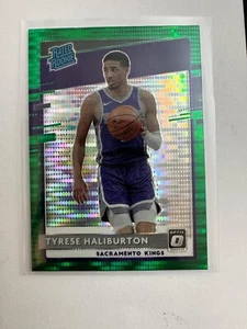 2020-21 Donruss Optic Rated Rookie Tyrese Haliburton (RC) Green Pulsar #162 - Picture 1 of 2
