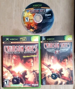 Crimson Skies: High Road to Revenge Complete (Xbox, 2002) VG Shape & Tested - Picture 1 of 1