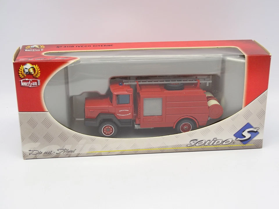 Solido Pompieri 1/50 - Iveco Cisterne - Immagine 1 di 1