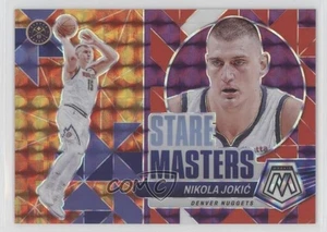 2023-24 Panini Mosaic Stare Masters Purple Mosaic Prizm/99 Nikola Jokic #11 - Imagen 1 de 4