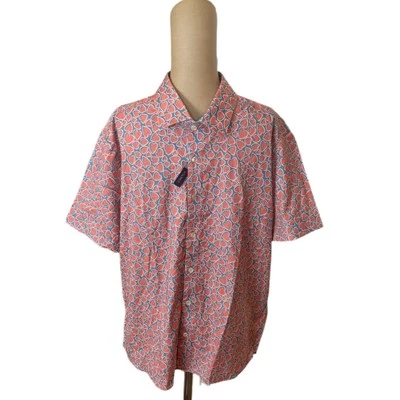 New! Stone Rose Heart Casual Botton Down Shirt Size Large - Image 1 of 4
