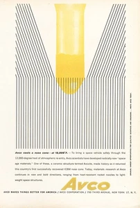 1959 Avco: Cools Nose Cone Vintage Print Ad - Bild 1 von 1