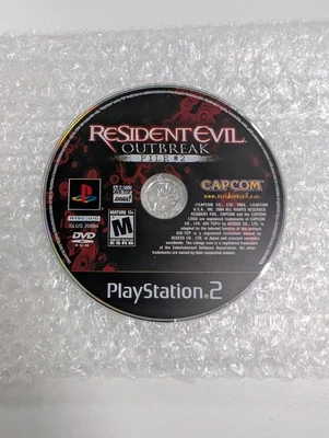 Resident Evil: Outbreak File #2 - PS2 - DISC ONLY -TESTED - WORKING - NO ISSUE  - Image 1 of 4