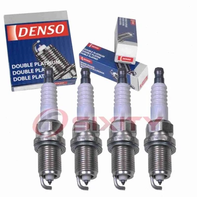 4 bujías Denso Platinum de larga duración para Honda CR-V 2000-2009 2,0 L 2,4 L bb Foto 1 de 4