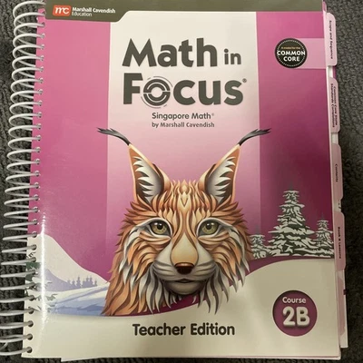 Math in Focus (2020) Teacher Editions Course 2B 2nd Grade - Image 1 of 4