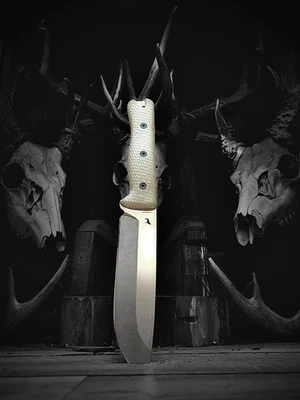 Cuchillos Reiff F6 asas de lona Micarta Foto 1 de 4