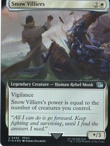 MTG FINAL FANTASY SNOW VILLERS ARTE ESTESA LAMINA NON COMUNE - Foto 1 di 1