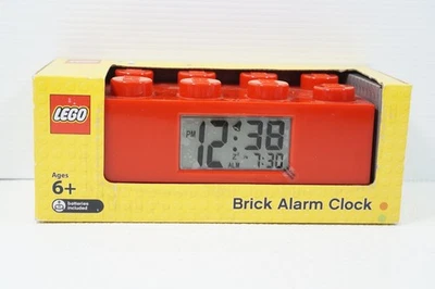 LEGO Brick Alarm Clock Red 4x2 Brick 9002168 - Image 1 of 4