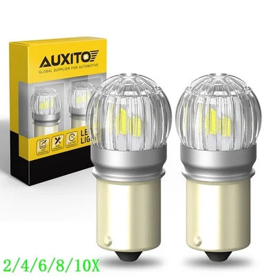 AUXITO 1156 LED Bombillas de Respaldo Inverso Xenón Blanco Canbus Sin Errores 2~10X Foto 1 de 4