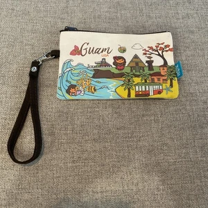 Vintage wristlet wallets for women, whimsical, new age, zen, From Guam - Picture 1 of 3