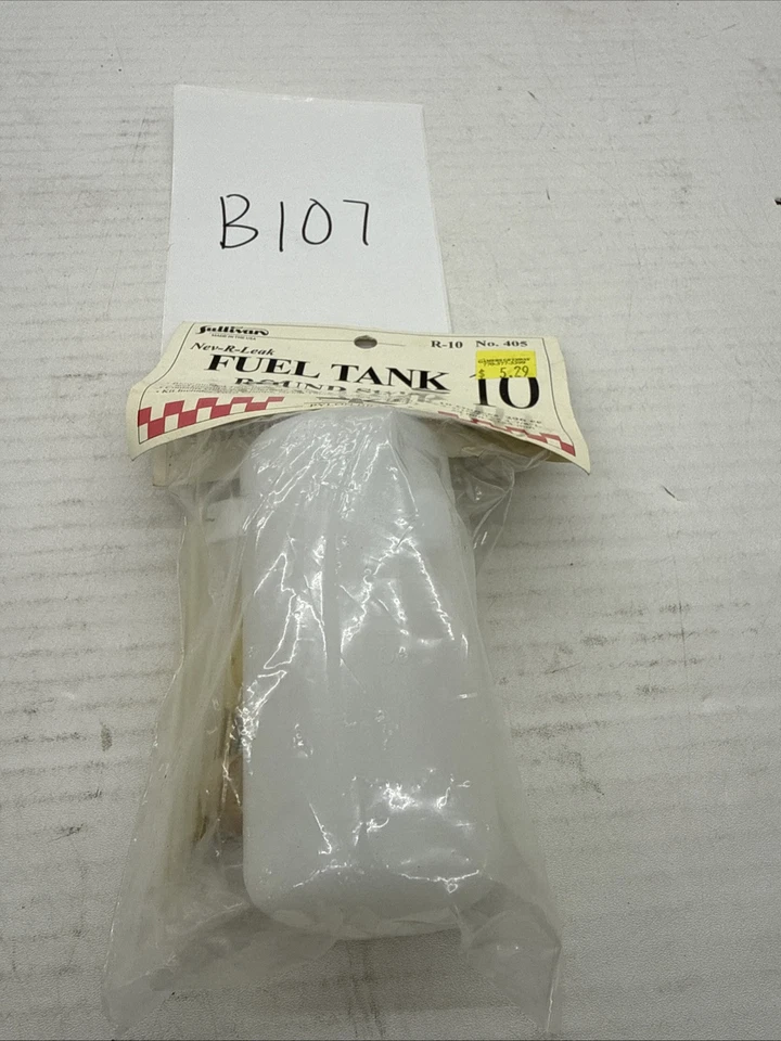 NOS-Sullivan Nev-R-Leak Fuel Tank System Round Type 10 Oz Code R-10 Stock #405 - Image 1 of 1
