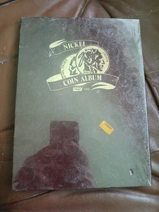 Treat 2505 Nickel Coin Album Book collection collector flips folio foldout  NOS - Bild 1 von 6