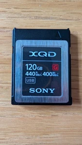 Sony 120GB G Series XQD Memory Card (W: 400MB/s R: 440MB/s) - Picture 1 of 1