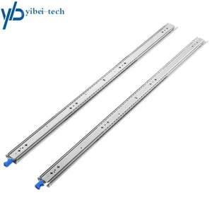 1 Pair Locking Drawer Slides 38" Full Extension & Lock 250 lb Load Capacity - Picture 1 of 14