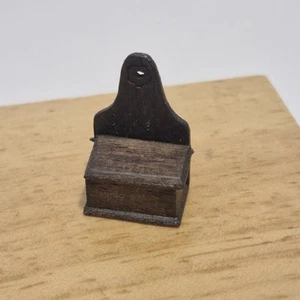 Caja de sal escala 12 madera artesanal ME71 - Imagen 1 de 2