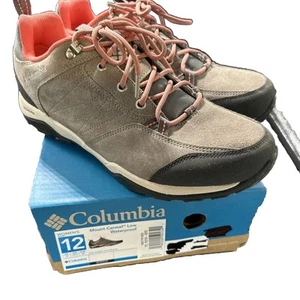 Columbia Mount Carmel Low Waterproof Hiking Shoes, Gray, Women Size: 12, 09-04 - Picture 1 of 9