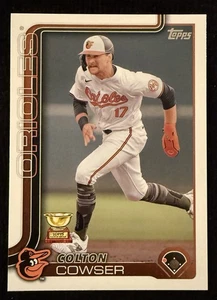 2025 Topps Series 1 #230 ⚾️ Colton Cowser ⚾️ Baltimore Orioles Topps Rookie Cup - Foto 1 di 6