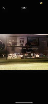 This is a Pioneer Elite VSX-44 7.2 channel AV receiver. - Image 1 of 4