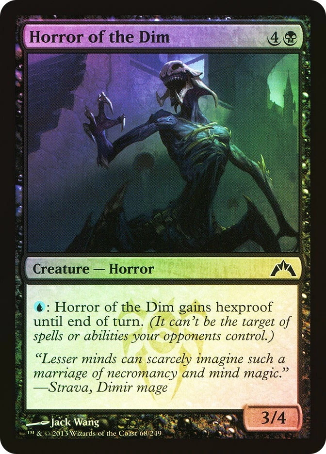 MTG FOIL Horror of the Dim  - Gatecrash #068 - Image 1 of 1