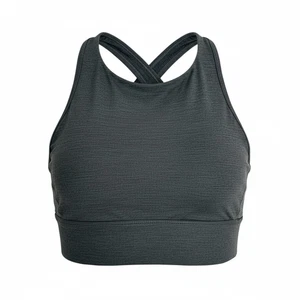 EUC Lab Joy Damen anthrazitgrau Sport BH sportliches bauchfreies Oberteil - Größe Small - Bild 1 von 6