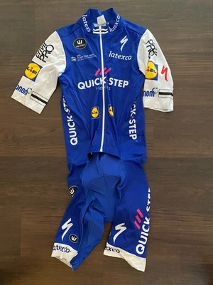 Traje de carretera de velocidad Quickstep Vermarc Sanremo campeón nacional mediano Foto 1 de 3
