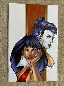 HARRIS COMICS VAMPIRELLA #8 (1998) Invitada Protagonizada SHI Tucci VARIANTE CUBIERTA - Imagen 1 de 2