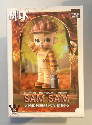 KennysWork x ThreeZero Sam Sam Milk Magazine Ed 7.5" Figura Vinilo Juguete Nuevo en Caja Foto 1 de 4