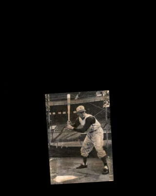 Foto autógrafa roja firmada por Don Hoak certificado de autenticidad JSA Foto 1 de 3