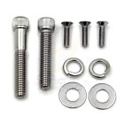 Mirror Mounting Screws Bolts For Harley Dyna Sporster Softail Touring Custom App