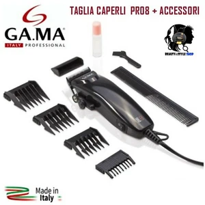 TOSATRICE PROFESSIONALE TAGLIACAPELLI GA.MA T11.PRO8 CLIPPER GAMA BARBIERE WAHL - Foto 1 di 5