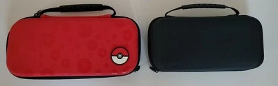 Lot of 2 Nintendo Switch Cases Pokemon Red Protective Case Poke Ball Design - Image 1 of 4